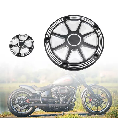 Motorcycle Derby Timing Timer Covers For Harley Touring Softail Dyna Black • $36.69