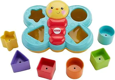 £11.95 • Buy Fisher-Price Baby's Butterfly Shape Sorter First Blocks Toy