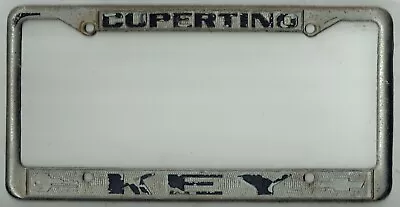 Cupertino California Key Chevrolet Vintage Corvette Dealer License Plate Frame • $88