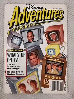$6 • Buy Disney Adventures Magazine October 1993 Volume 3, Number 12
