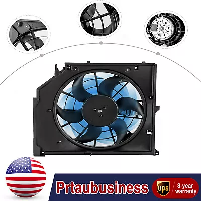 Radiator Cooling Fan Assembly Fits For BMW 3 Series 325i 328i 330i E46 1999~2005 • $68.16