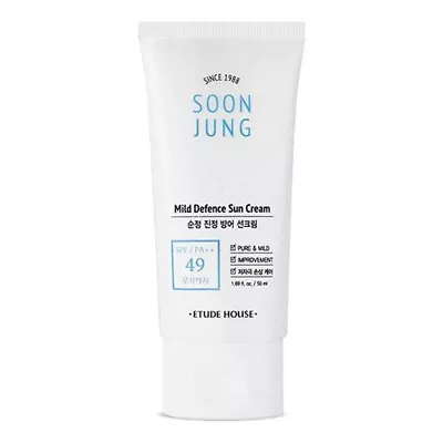 ETUDE HOUSE Soon Jung Mild Defence Sun Cream 50g  • $15.99