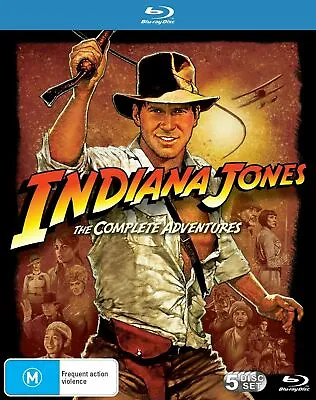 $52.99 • Buy Indiana Jones The Complete Collection Box Set Blu-Ray NEW