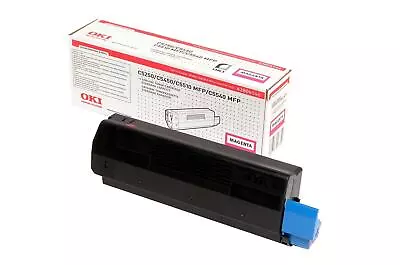 Genuine Oki 42804546 Magenta Toner Cartridge C5250 5450 5510 5540 A- VAT Inc • £35