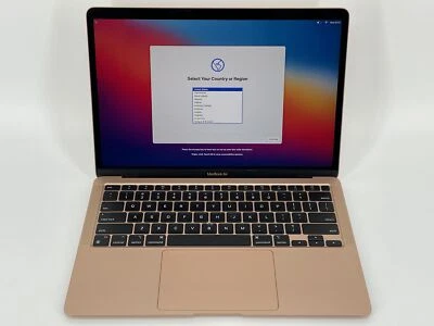 $1099.99 • Buy MacBook Air 13 Gold 2020 3.2 GHz M1 8-Core GPU 16GB 512GB Very Good Condition