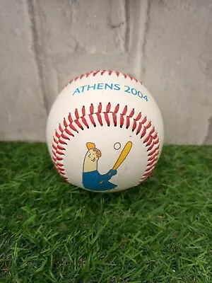 Athens Greece 2004 Olympic Games Collectible Baseball Souvenir Ball • £25