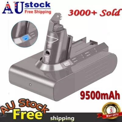 9500mAh Li-ion Battery For Dyson V6 DC58 DC59 DC61 DC62 Animal SV03 SV04 SV09 • $30.99