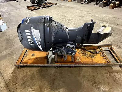 2002 Yamaha F60 60 Hp Four Stroke 4-Stroke 20  Outboard Boat Motor Needs Work • $1000