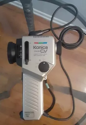 1984 Konica Color CV CV-301 Vintage Compact Video Camera • $12