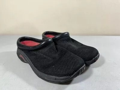 Merrell Women's Black Encore Breeze Slip On Mules Clogs Size 8.5 • $23.62