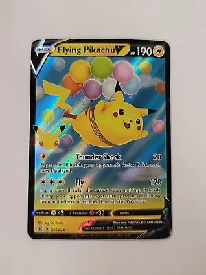 $3.50 • Buy Flying Pikachu V 006/025 Ultra Rare Celebrations Pokemon Card NM/M