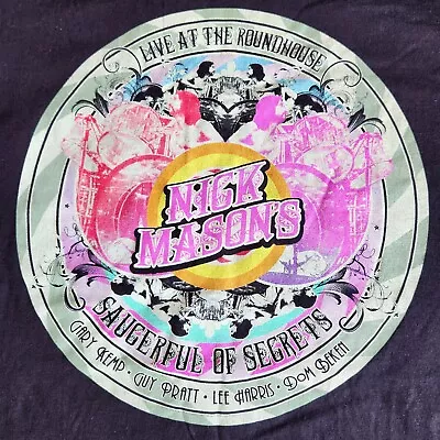 Nick Mason's Saucerful Of Secrets Band 2019 London UK Tour 3XL Graphic T-Shirt • $15.95