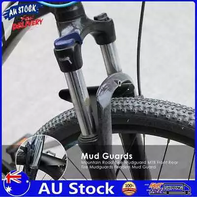 AU Mountain Road Bike Mudguard MTB Front Rear Tire Mudguards Fenders Mud Guard • $8