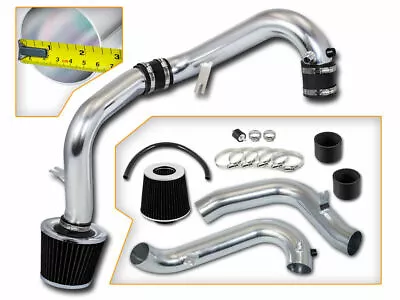 BCP BLACK 01-05 Honda Civic 1.7L L4 MT Cold Air Intake System + Air Filter • $69.99