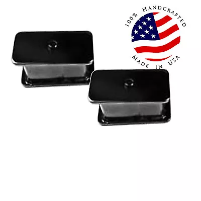 3  Fabricated Steel Lowering Blocks Pair Axl 1985-2004 Chevy S10 (no Ubolts) • $48.59