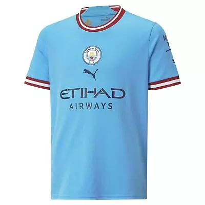 PUMA Juniors Man City Home 22/23 Shirt • £29.99