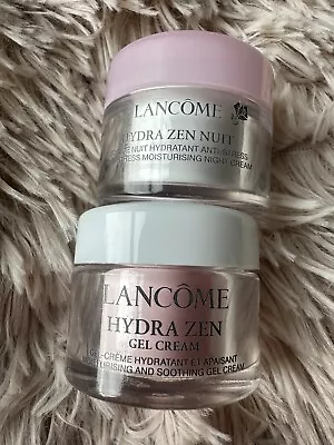 Lancôme Hydra Zen Anti Stress Face Cream Day & Night Cream 15ml Each • £15