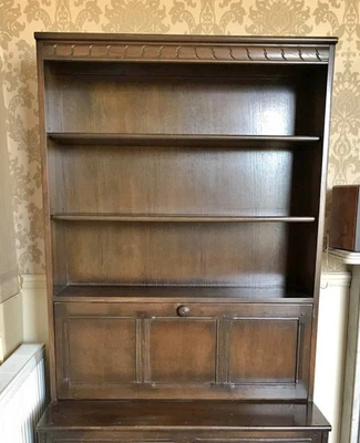 £100 • Buy Ercol Mural Bookcase Dresser Drinks/ Display Cabinet