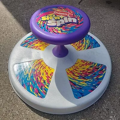 Nearly New Playskool Tonka Sit N Spin Vintage 1973 Spins Fast !!! • $75