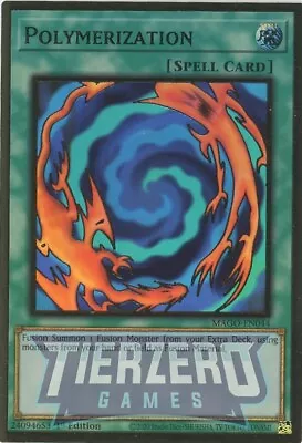 Yugioh Polymerization MAGO-EN044 Premium Gold Rare 1st Edition NM/LP • £3.89