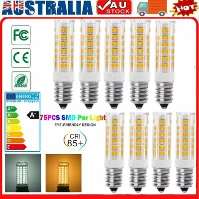 75Pcs LED Globe Corn Bulb E14 2835 SMD Globe Spot Light Lamp 7W Daylight Warm • $13.28