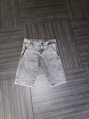 Zara Boy’s Stretchy Shorts Gray Grey Size 11/12 • $13