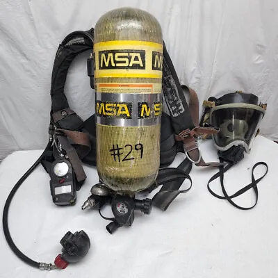 Msa Ultralite Mmr Air Pack 2216  2008 Cylinderultra Elite Mask & More • $249.99