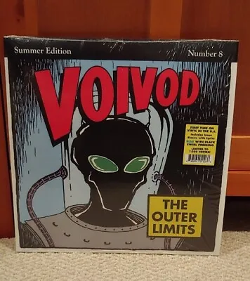 VOIVOD - The Outer Limits (Limited Edition Blue & Black Swirl Colored Vinyl LP) • $22.50