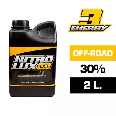 Nitrolux Energy 3 RC Car 30% Pro Nitro Synthetic Castor Oil 2 Liter Off Road • $50.99