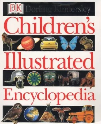 Children's Illustrated Encyclopedia By DK Hardback Book The Cheap Fast Free Post • £4.44