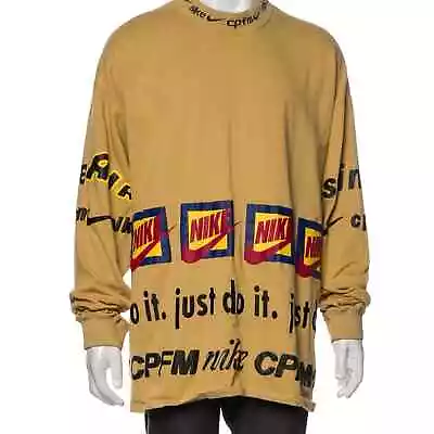 XXL Nike X Cactus Plant Flea Market Long-Sleeve Tee 'Mustard'  • $225