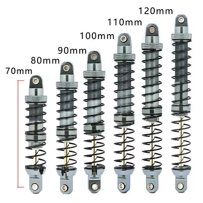 Metal Shock Absorber Oil Damper For 1/10 RC Car Traxxas TRX4 Axial SCX10 90046 • $12.39