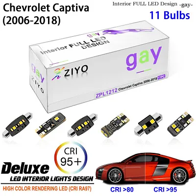 $16.65 • Buy LED Light Interior Light Kit White Dome Light For 2006-2018 Chevrolet Captiva