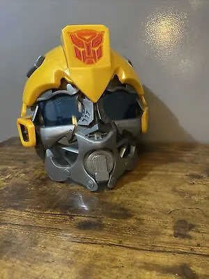 Bumblebee Full Talking Helmet Mask Voice Changer Transformers 2008 Hasbro- Read • $12.99