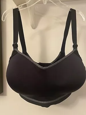 NEW! Wacoal Women's Sz 36G Michele Sport Contour Underwire Bra 853318 Black • $18