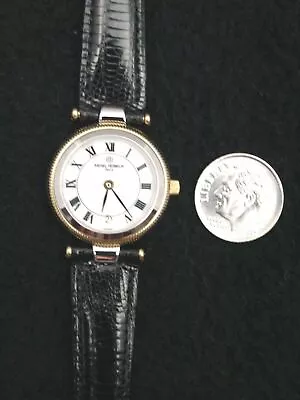 Lady's Watch Michel Herbelin Gold Lizard Swiss ETA 7 Jewel France 16882-P01 • $295.96