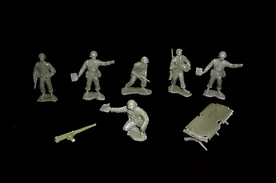 MARX WWII FACTORY 2nds Gallant Men Resin GI's Battleground Playsets Toy Soldiers • $14.95