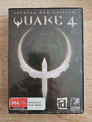 [COLLECTIBLE] Quake 4 (id 2005) PC - Special DVD Edition - Complete In Box • $19.99