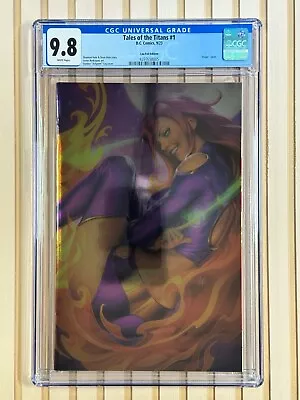 Tales Of The Titans #1 2023 DC Comics Stanley Artgerm Lau Foil Variant CGC 9.8 • $0.99