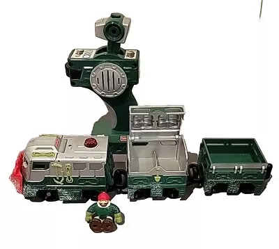 GeoTrax Green Alpine Will Christmas Engine Remote Control Train Snow Plow Work • $39.95