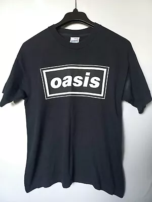 Vintage Oasis Shirt Mens LARGE Black Morning Glory Single Stitch 90s  • $220