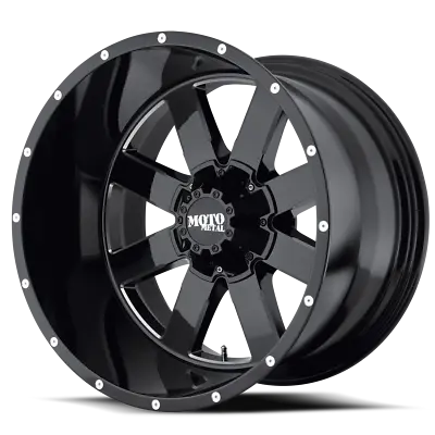 1 New  Gloss Black Milled Moto Metal  Mo962 20x10 5-139.70/150  (109653) • $247