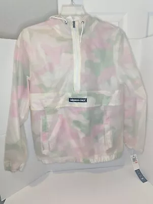 Members Only Camo Pullover Rain Jacket Hoodie Small Nwt • $35