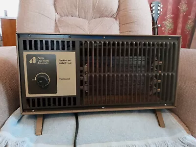 Vintage Arvin 1320W Automatic Fan Forced Instant Heater • $34.06