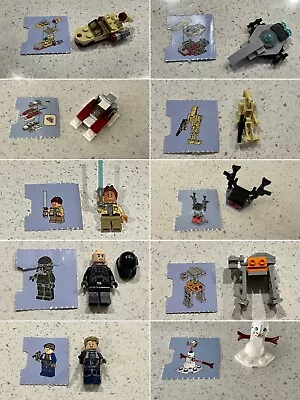 LEGO – STAR WARS 75213 – Advent Calendar 2018 - Select Subsets/days MINIFIGURES • $5