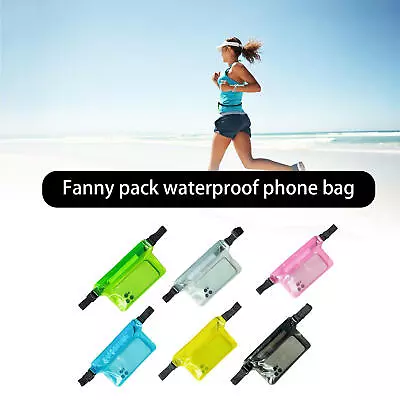 Mobile Phone Waterproof Bag Outdoor Rafting Swimming Case 3 Layer Waist Bag • $8.92