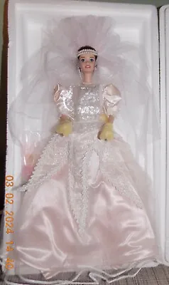 Blushing Orchid Barbie Bride Porcelain Limited Edition Wedding Flowers #16962 • $49.99
