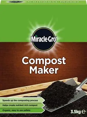 £9.99 • Buy Miracle Gro Compost Maker 3.5 Kg Organic Easy Use Pellets New 