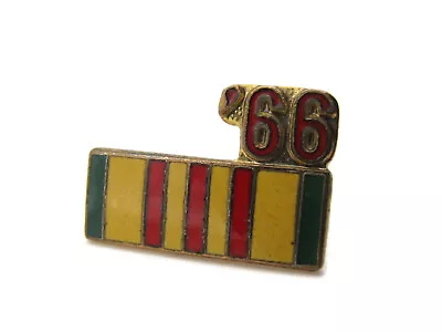 '66 Vietnam Ribbon Pin Gold Tone • $17.99