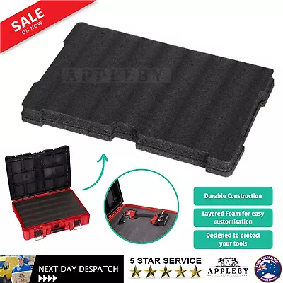 Milwaukee 48228451 PACKOUT Foam Insert Organiser Layered Durable For Tool Box AU • $52.44